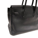 エルメス HERMES バーキン30 □M刻 ブラック　ゴールド金具 トゴ レディース ハンドバッグ