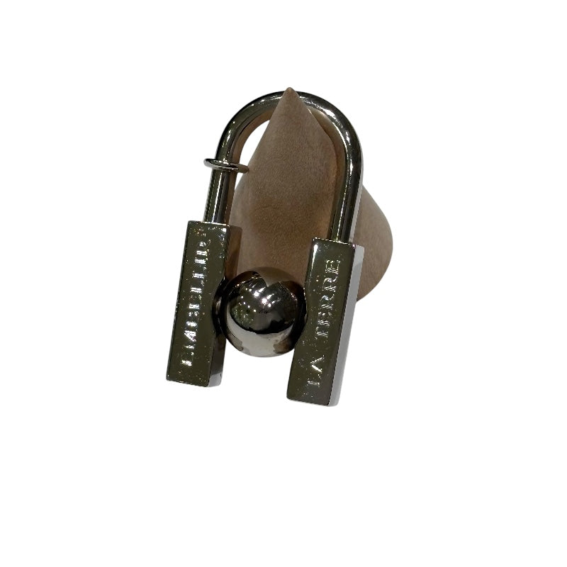 エルメス HERMES カデナ2001 L　HOMME　PEUT シルバー SV レディース スカーフリング