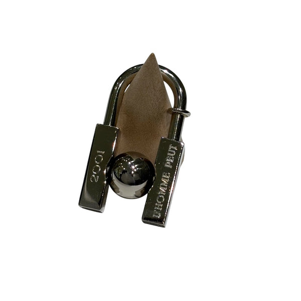 エルメス HERMES カデナ2001 L　HOMME　PEUT シルバー SV レディース スカーフリング