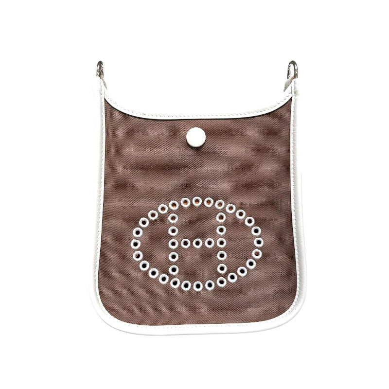 エルメス HERMES ネオエヴリンTPM エトゥープ/グリペール　SV金具 トワルオフィシェ/スイフト レディース ショルダーバッグ