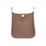 エルメス HERMES ネオエヴリンTPM エトゥープ/グリペール　SV金具 トワルオフィシェ/スイフト レディース ショルダーバッグ