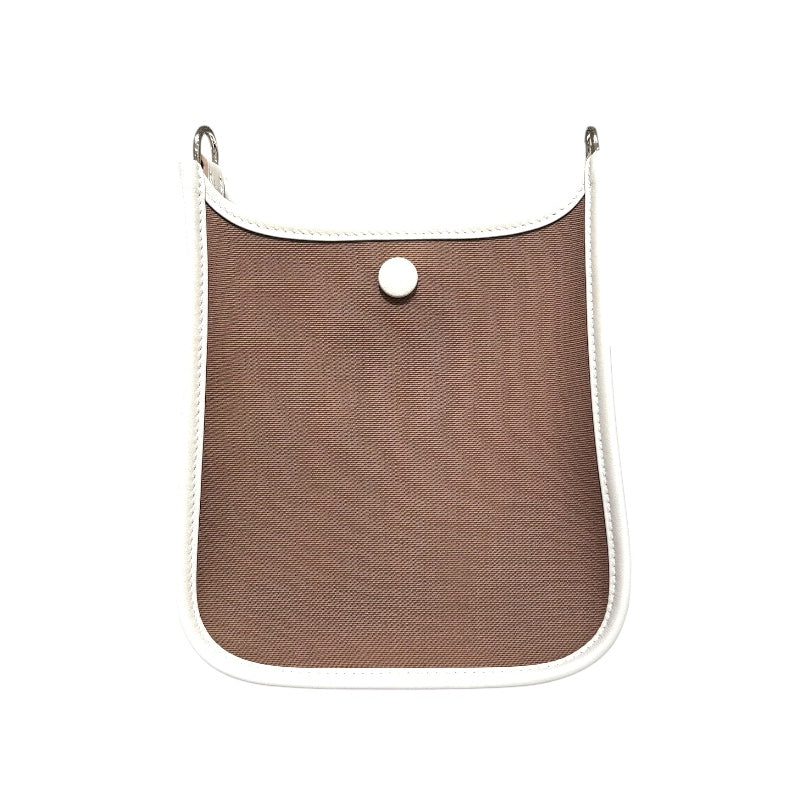 エルメス HERMES ネオエヴリンTPM エトゥープ/グリペール　SV金具 トワルオフィシェ/スイフト レディース ショルダーバッグ