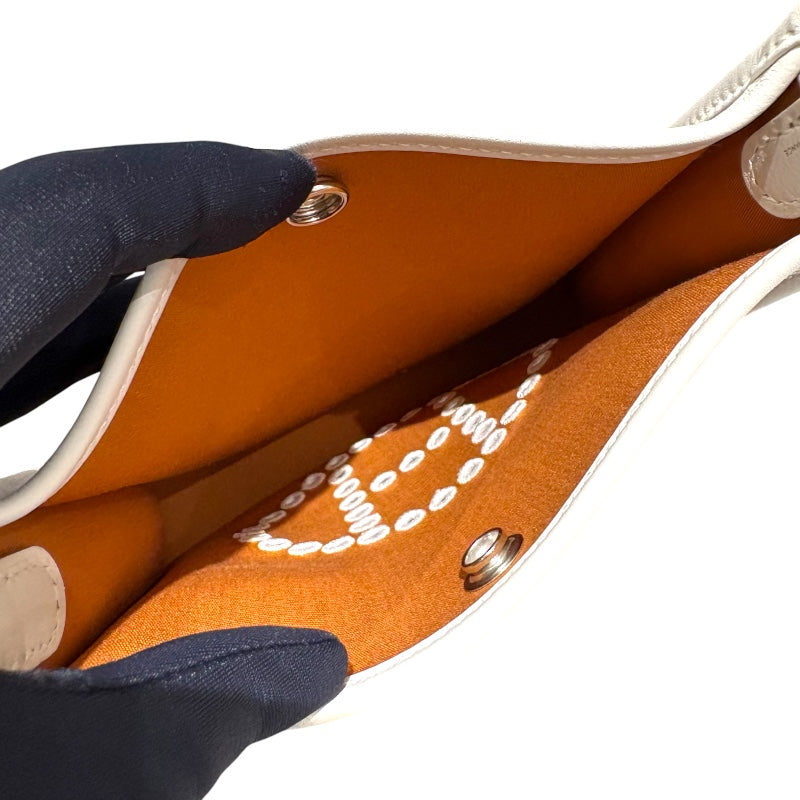 エルメス HERMES ネオエヴリンTPM エトゥープ/グリペール　SV金具 トワルオフィシェ/スイフト レディース ショルダーバッグ