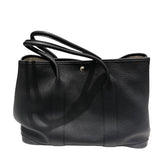 エルメス HERMES ガーデンパーティPM A刻 ブラック　SV金具 ネゴンダ レディース ハンドバッグ