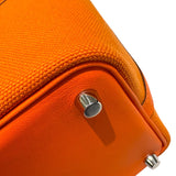 エルメス HERMES ピコタンロックPM　カーゴ B刻 オレンジ スイフト/トワルエラン レディース ハンドバッグ