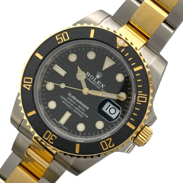 ロレックス ROLEX サブマリーナー デイト 116613LN ブラック K18YG/SS 自動巻き メンズ 腕時計