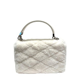 ルイ・ヴィトン LOUIS VUITTON GO-14PM M12706 ホワイト　シルバー金具 ミンクファー/ラム/レザー レディース ショルダーバッグ