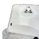 ルイ・ヴィトン LOUIS VUITTON GO-14PM M12706 ホワイト　シルバー金具 ミンクファー/ラム/レザー レディース ショルダーバッグ