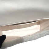 ルイ・ヴィトン LOUIS VUITTON GO-14PM M12706 ホワイト　シルバー金具 ミンクファー/ラム/レザー レディース ショルダーバッグ