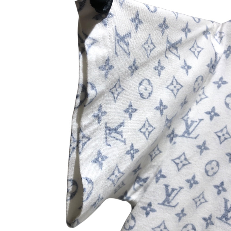 ルイ・ヴィトン LOUIS VUITTON モノグラム総柄プリントTシャツ FJTS01 ホワイト・シルバー金具 コットン コットン メンズ 半袖Ｔシャツ