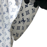 ルイ・ヴィトン LOUIS VUITTON モノグラム総柄プリントTシャツ FJTS01 ホワイト・シルバー金具 コットン コットン メンズ 半袖Ｔシャツ