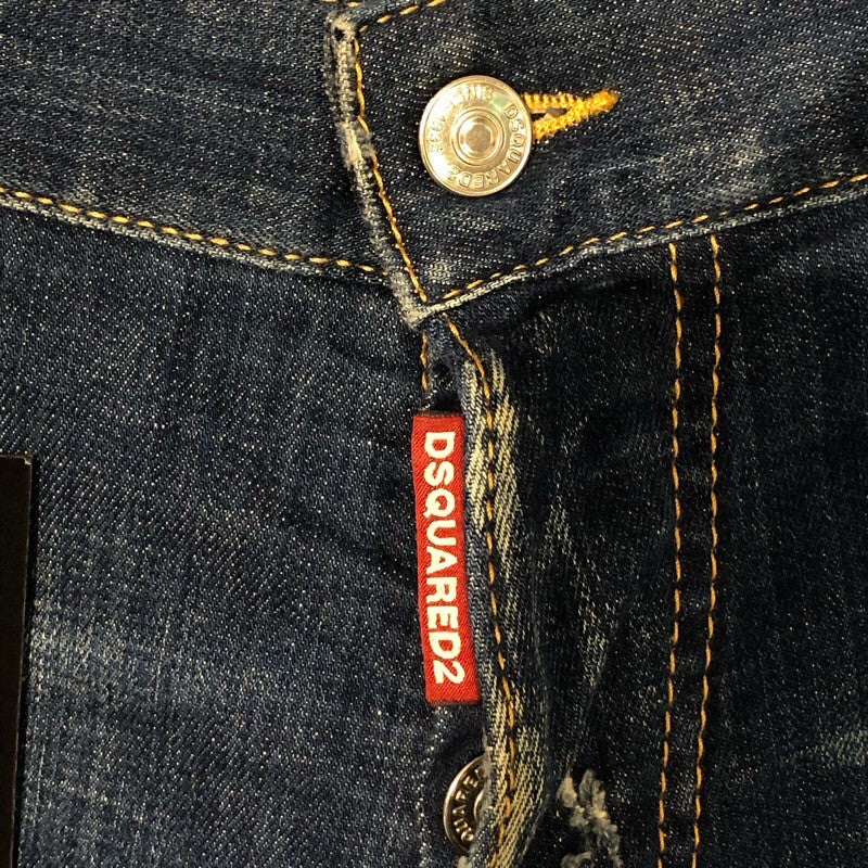 ディースクエアード DSQUARED スリムデニムパンツ S71LB0178 コットン メンズ デニムパンツ