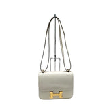 エルメス HERMES コンスタンス３ミニ Z刻 ナタ　ゴールド金具 シェーブル レディース ショルダーバッグ