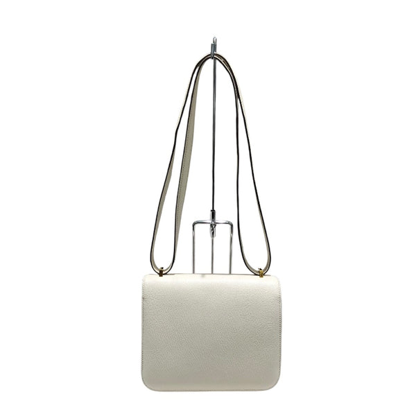 エルメス HERMES コンスタンス３ミニ Z刻 ナタ　ゴールド金具 シェーブル レディース ショルダーバッグ
