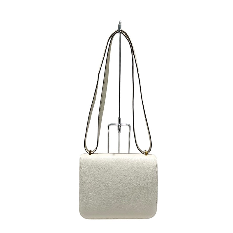 エルメス HERMES コンスタンス３ミニ Z刻 ナタ　ゴールド金具 シェーブル レディース ショルダーバッグ