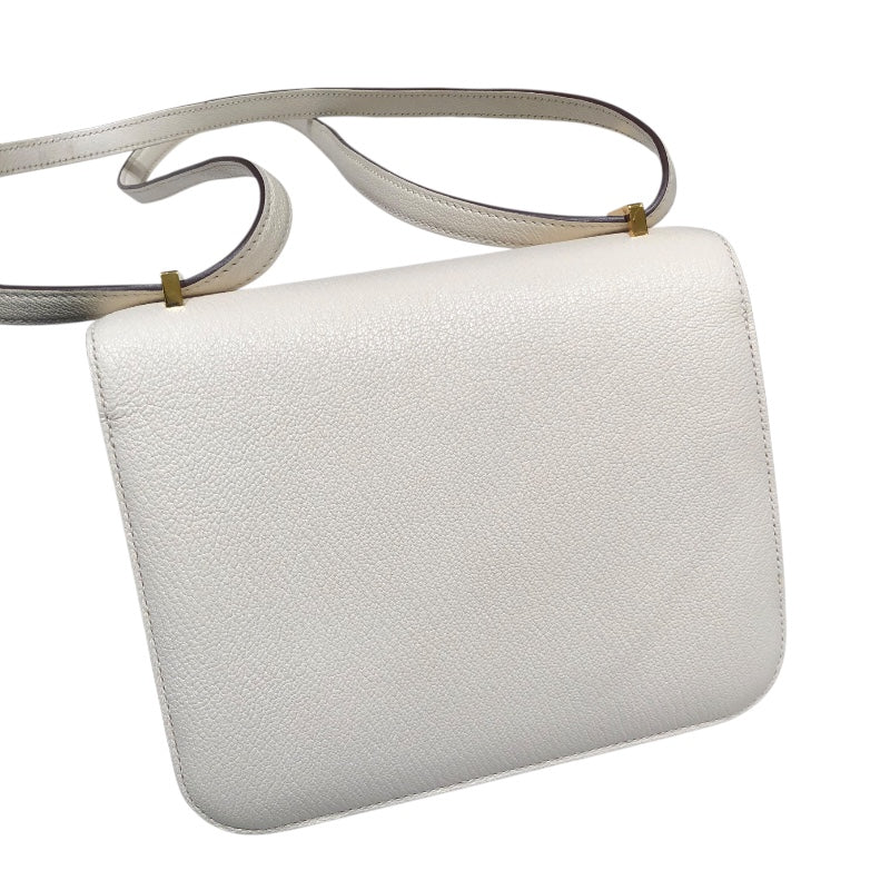 エルメス HERMES コンスタンス３ミニ Z刻 ナタ　ゴールド金具 シェーブル レディース ショルダーバッグ