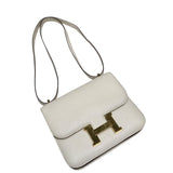 エルメス HERMES コンスタンス３ミニ Z刻 ナタ　ゴールド金具 シェーブル レディース ショルダーバッグ