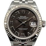ロレックス ROLEX デイトジャスト28 279174 グレー SS 自動巻き レディース 腕時計