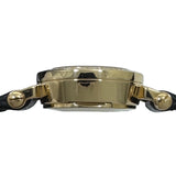 エルメス HERMES フォーブル FG1.186 ホワイト K18YG/レザーベルト クオーツ レディース 腕時計