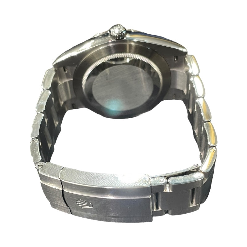 ロレックス ROLEX オイスターパーペチュアル41　セレブレーション 124300 ターコイズ SS 自動巻き メンズ 腕時計