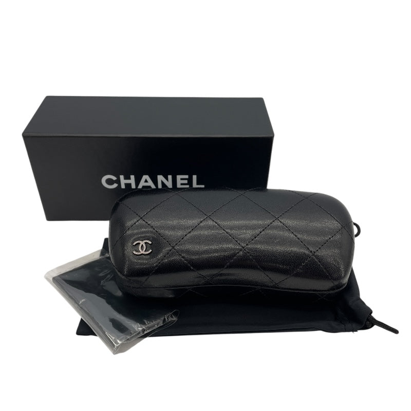 シャネル CHANEL カメリアサングラス 5186-A ブラウン プラスチック レディース サングラス
