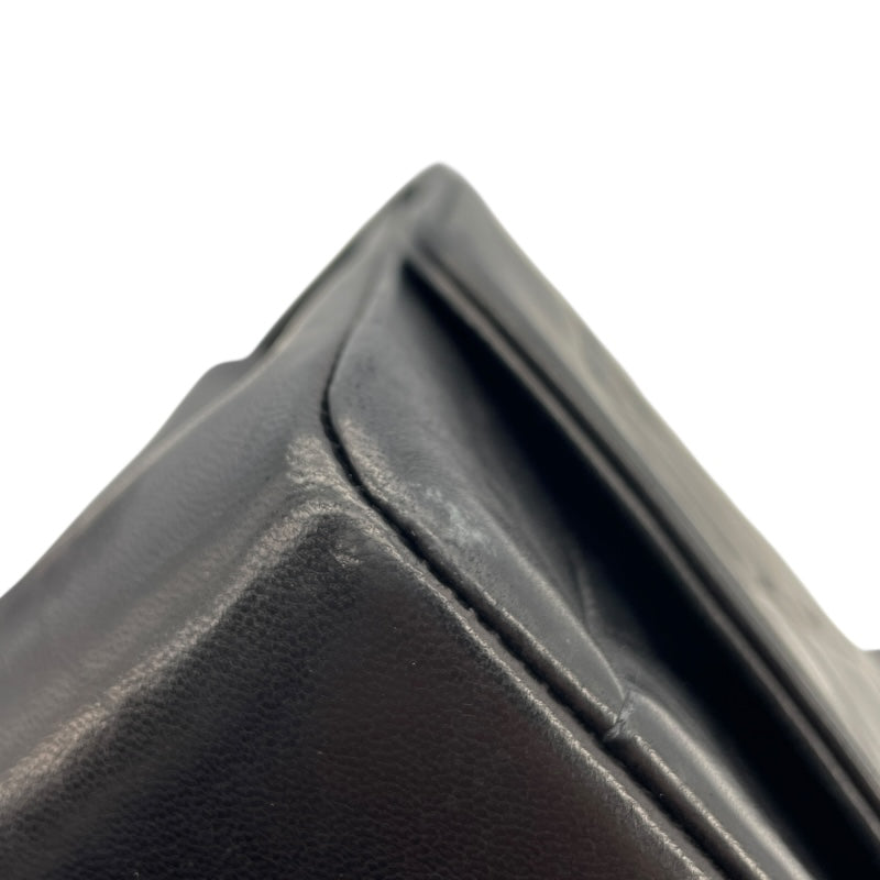 シャネル CHANEL ダイアナ25 A01165　22番台 ブラック　ゴールド金具 ラムスキン レディース ショルダーバッグ