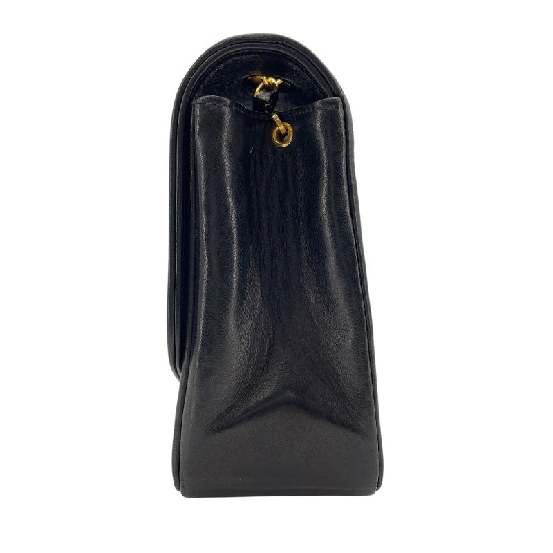 シャネル CHANEL ダイアナ25 A01165　22番台 ブラック　ゴールド金具 ラムスキン レディース ショルダーバッグ