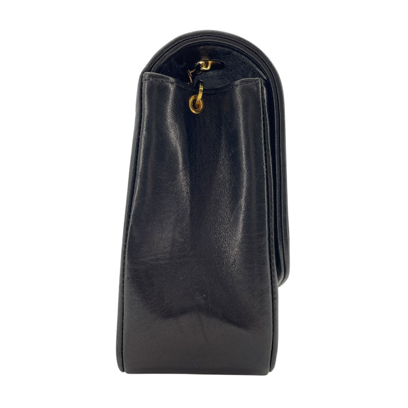 シャネル CHANEL ダイアナ25 A01165　22番台 ブラック　ゴールド金具 ラムスキン レディース ショルダーバッグ