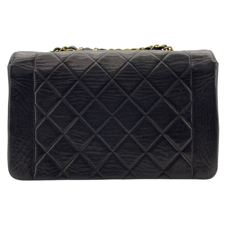 シャネル CHANEL ダイアナ25 A01165　22番台 ブラック　ゴールド金具 ラムスキン レディース ショルダーバッグ