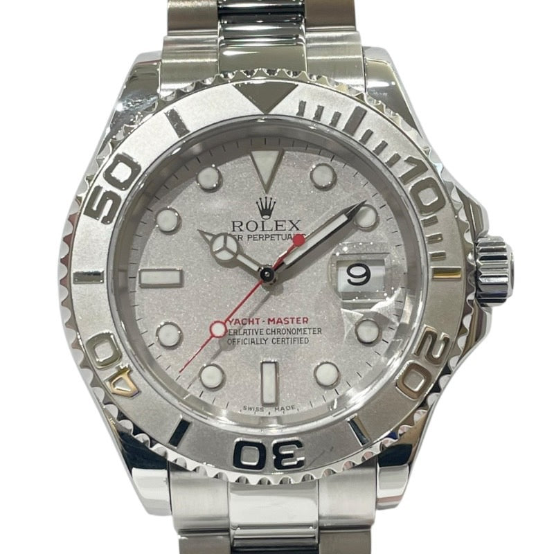 ロレックス ROLEX ヨットマスター 16622 シルバー ステンレススチール/プラチナ メンズ 腕時計