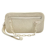 ルイ・ヴィトン LOUIS VUITTON ポシェット・ヴォルガ M53551 パウダーホワイト モノグラム・アンプラント メンズ セカンドバッグ
