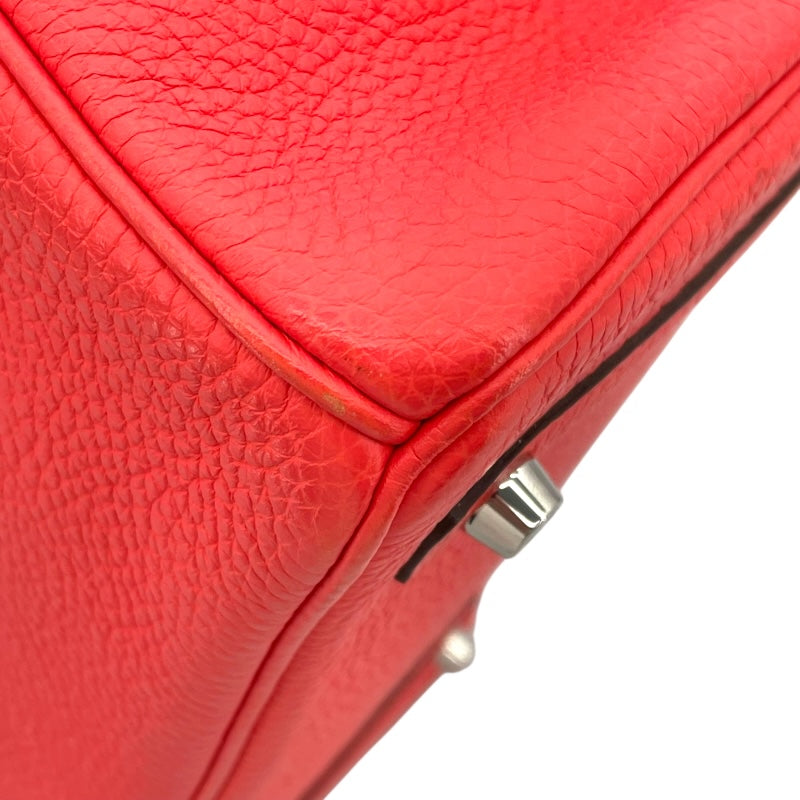 エルメス HERMES バーキン30 A刻 ローズジャイプール SV金具 トゴ レディース ハンドバッグ