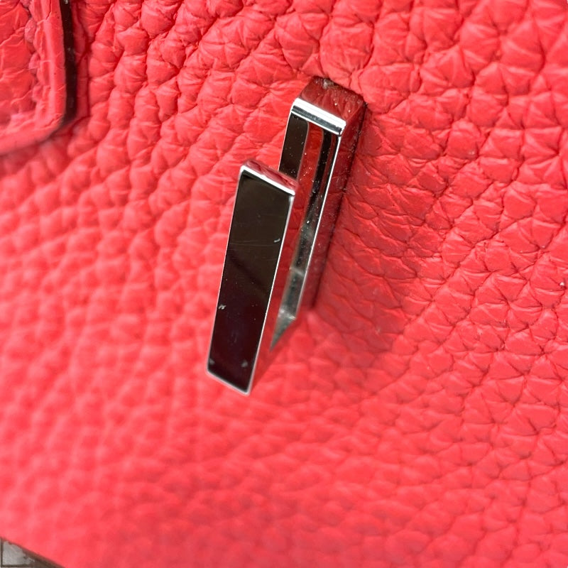 エルメス HERMES バーキン30 A刻 ローズジャイプール SV金具 トゴ レディース ハンドバッグ