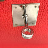 エルメス HERMES バーキン30 A刻 ローズジャイプール SV金具 トゴ レディース ハンドバッグ