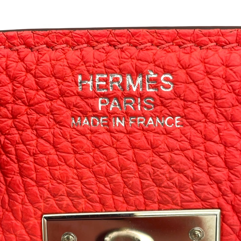 エルメス HERMES バーキン30 A刻 ローズジャイプール SV金具 トゴ レディース ハンドバッグ