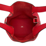 エルメス HERMES ピコタンロックPM A刻 ルージュトマト SV金具 トリヨン レディース ハンドバッグ