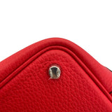 エルメス HERMES ピコタンロックPM A刻 ルージュトマト SV金具 トリヨン レディース ハンドバッグ
