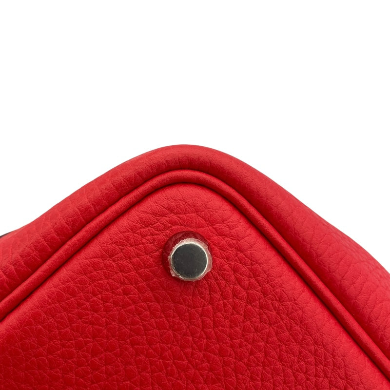 エルメス HERMES ピコタンロックPM A刻 ルージュトマト SV金具 トリヨン レディース ハンドバッグ