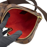 ルイ・ヴィトン LOUIS VUITTON ジェロニモス N51994 ブラウン ダミエ・エベヌ ユニセックス ウエストバッグ