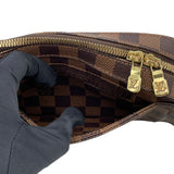 ルイ・ヴィトン LOUIS VUITTON ジェロニモス N51994 ブラウン ダミエ・エベヌ ユニセックス ウエストバッグ