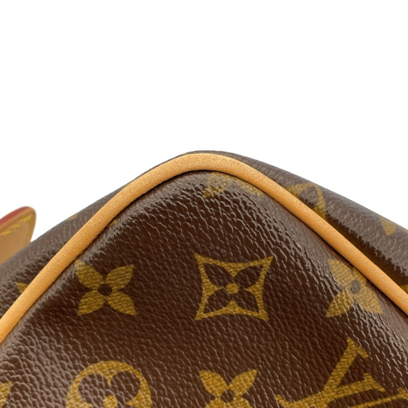 ルイ・ヴィトン LOUIS VUITTON ハドソンPM M40027 ブラウン モノグラムキャンバス レディース ショルダーバッグ