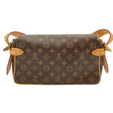 ルイ・ヴィトン LOUIS VUITTON ハドソンPM M40027 ブラウン モノグラムキャンバス レディース ショルダーバッグ