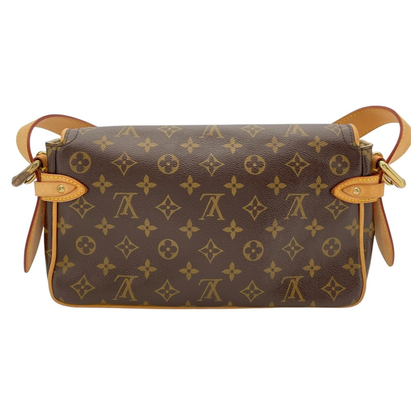 ルイ・ヴィトン LOUIS VUITTON ハドソンPM M40027 ブラウン モノグラムキャンバス レディース ショルダーバッグ