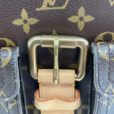 ルイ・ヴィトン LOUIS VUITTON ハドソンPM M40027 ブラウン モノグラムキャンバス レディース ショルダーバッグ