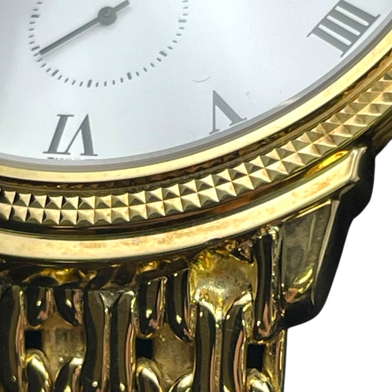 パテック・フィリップ PATEK PHILIPPE カラトラバ ホワイト K18YG 手巻き メンズ 腕時計