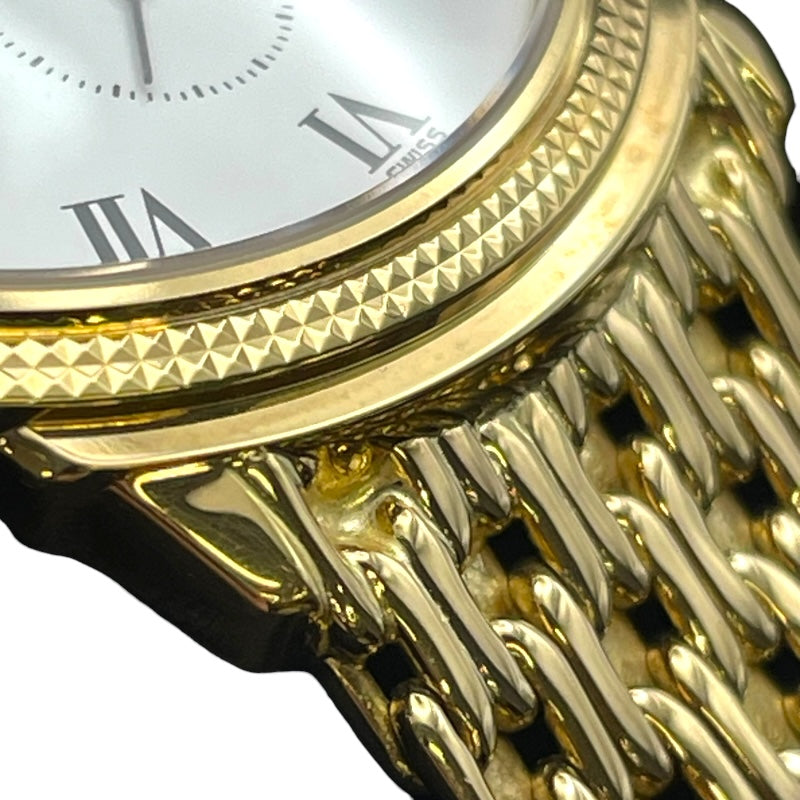パテック・フィリップ PATEK PHILIPPE カラトラバ ホワイト K18YG 手巻き メンズ 腕時計