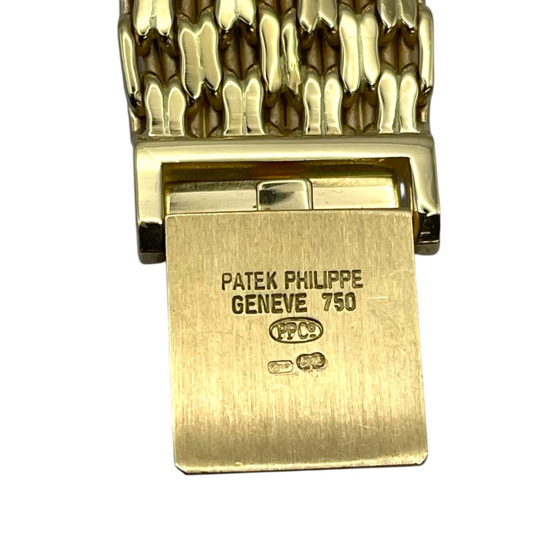 パテック・フィリップ PATEK PHILIPPE カラトラバ ホワイト K18YG 手巻き メンズ 腕時計