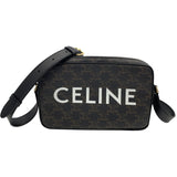 セリーヌ CELINE ミディアム メッセンジャーバッグ 194502 ブラック PVC/レザー ユニセックス ショルダーバッグ