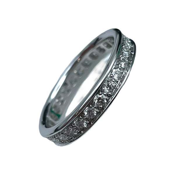 カルティエ Cartier バレリーナウェディング ダイヤリング フルエタニティ ホワイトゴールド 750 ジュエリー