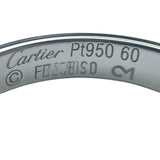 カルティエ Cartier cartier 1895ウェディングリング プラチナ Pt950 ジュエリー